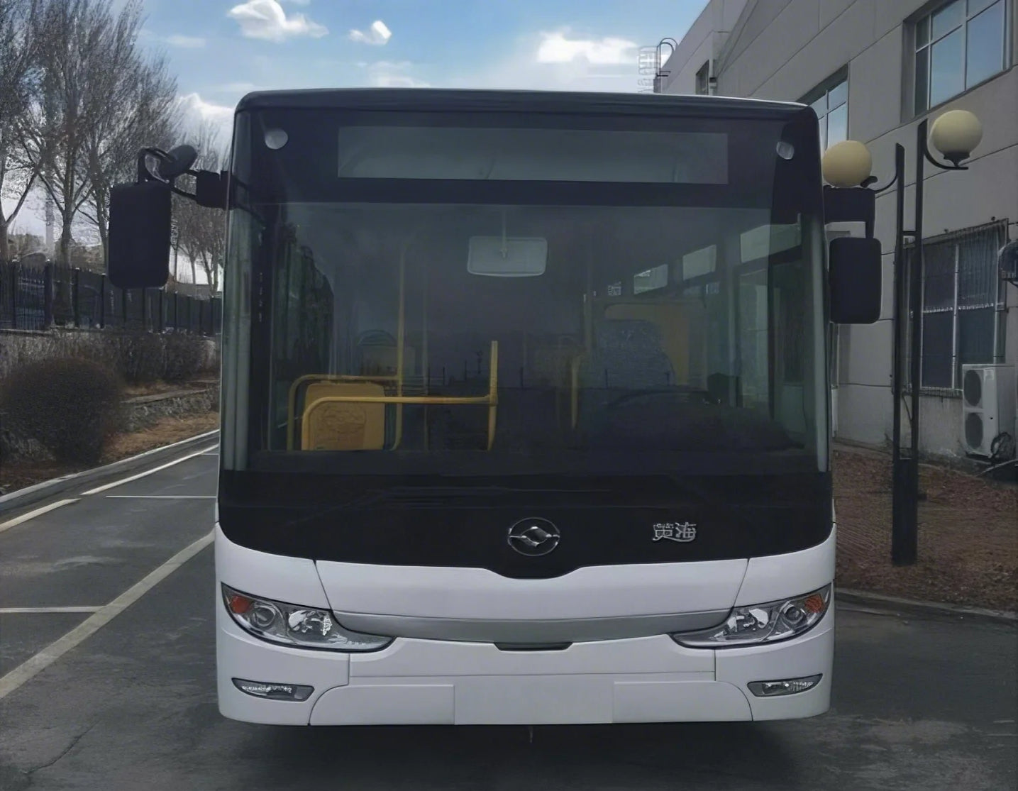 Huanghai Auto 8.5m Pure Electric Bus Rear Battery DD6851EV