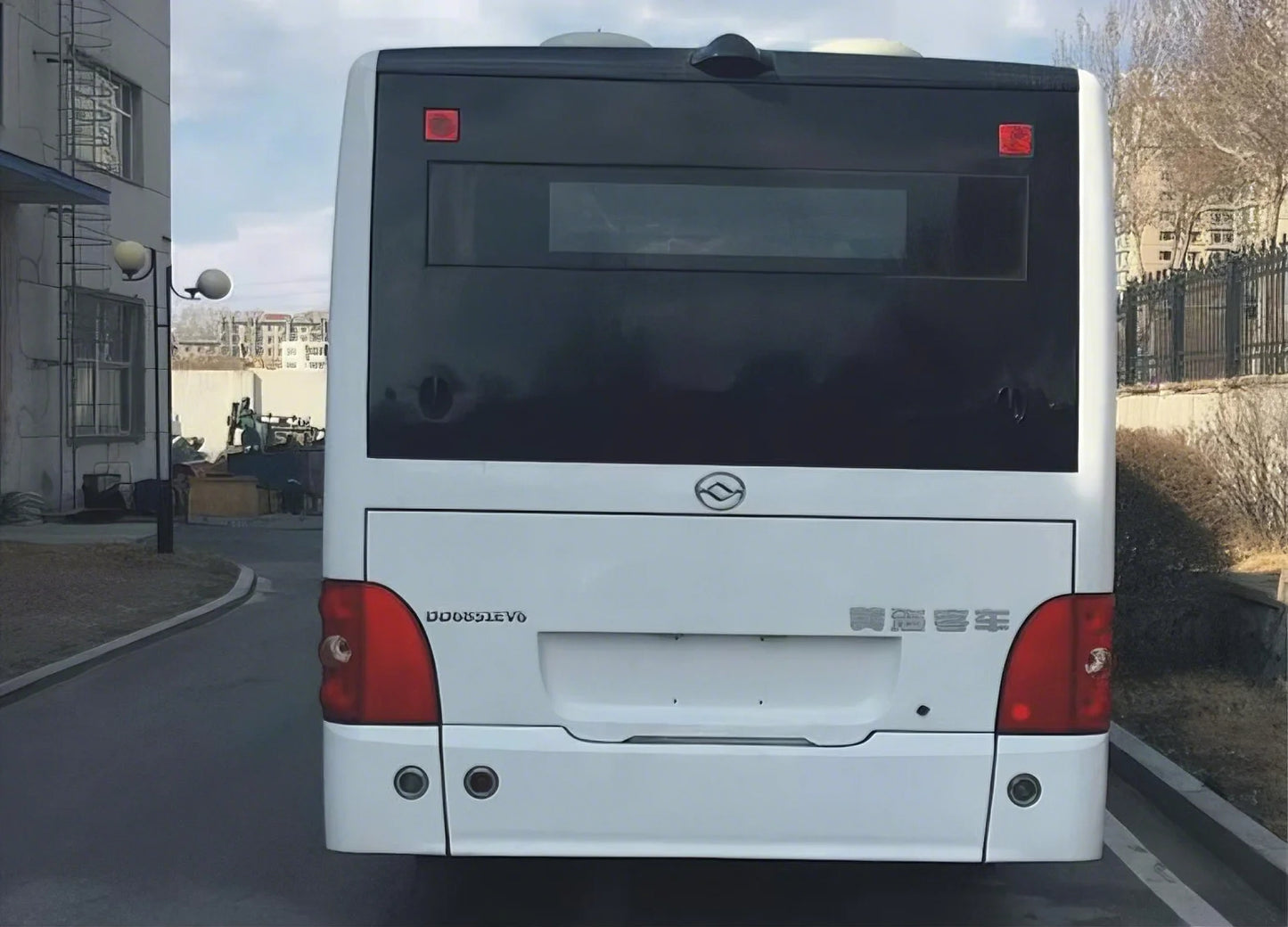 Huanghai Auto 8.5m Pure Electric Bus Rear Battery DD6851EV