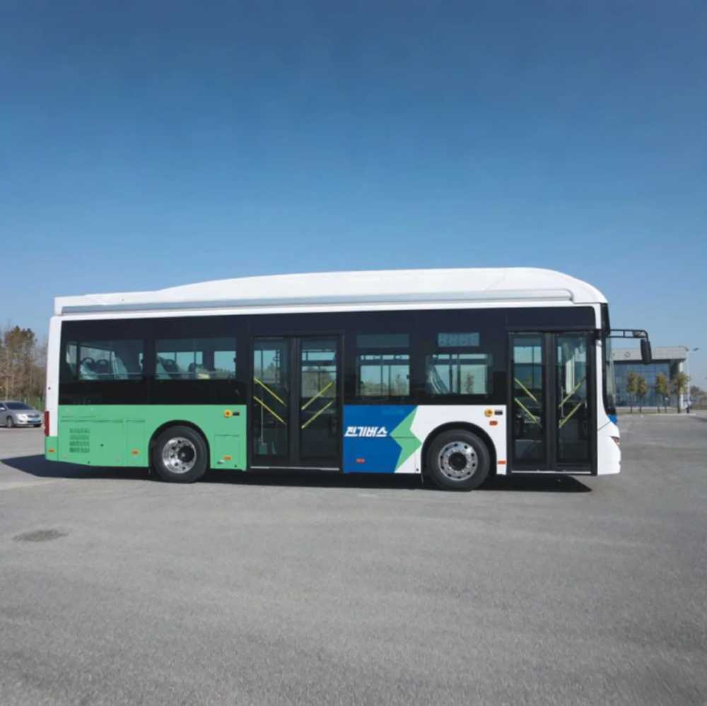 Huanghai Auto 9.6m Pure Electric Low-Entry City Bus DD6960EVE