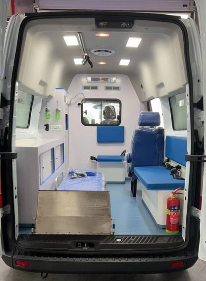 Jinbei Haise Darren Night High-Roof Luxury Transfer Ambulance