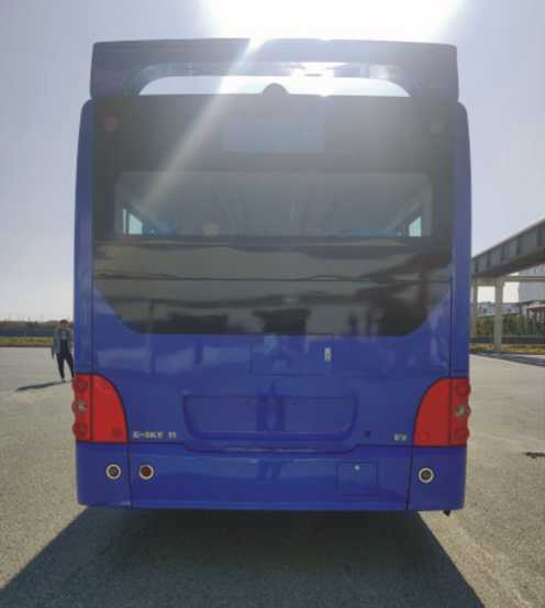 Huanghai Auto 9.6m Pure Electric Low-Entry City Bus DD6960EVE
